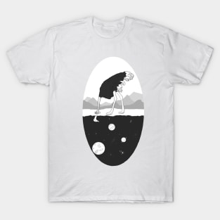 Space Ostrich T-Shirt